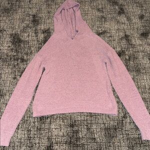 Art Class Lavender Cozy Hooded Sweater